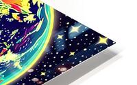 Space piano HD Metal print