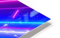 Neon Perplexity HD Metal print