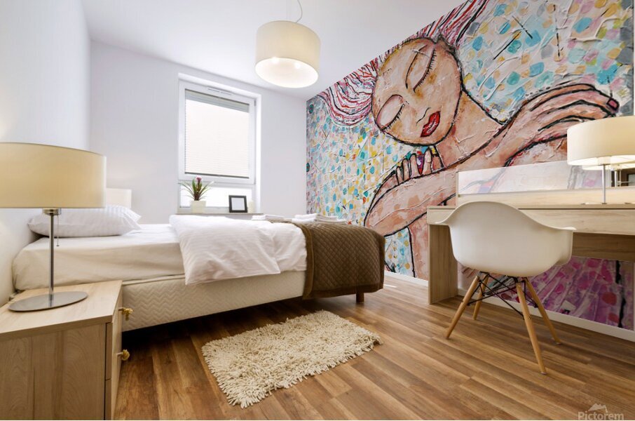 Suspendue Mural print