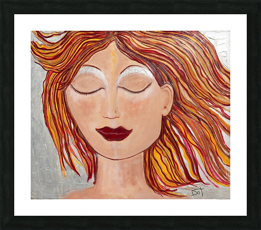 Vent de changement Picture Frame print