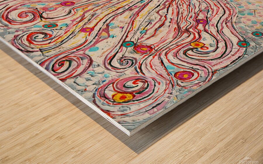 Suspendue Wood print