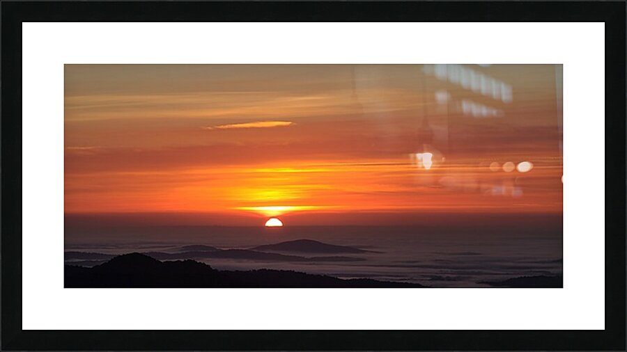 sunset3 Picture Frame print
