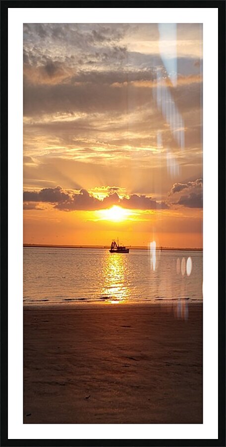 sunset6 Picture Frame print