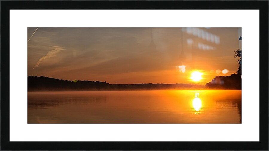 sunset2 Picture Frame print