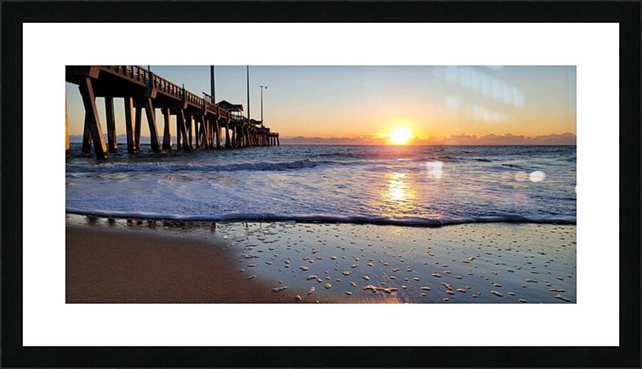 sunrise14 Picture Frame print