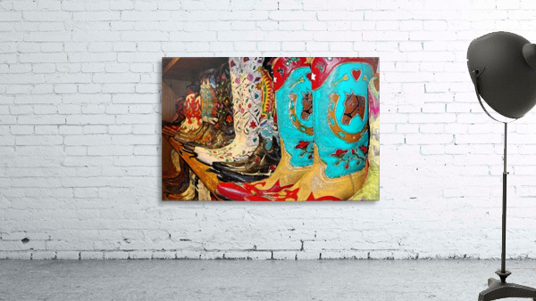 Artistic boots Wall Preview