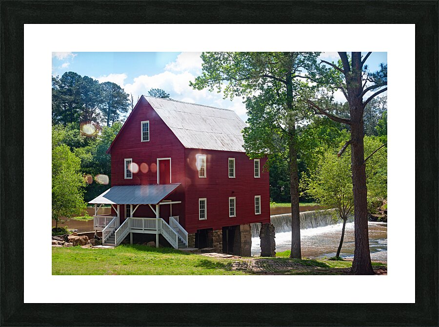 Starrs Mill Picture Frame print
