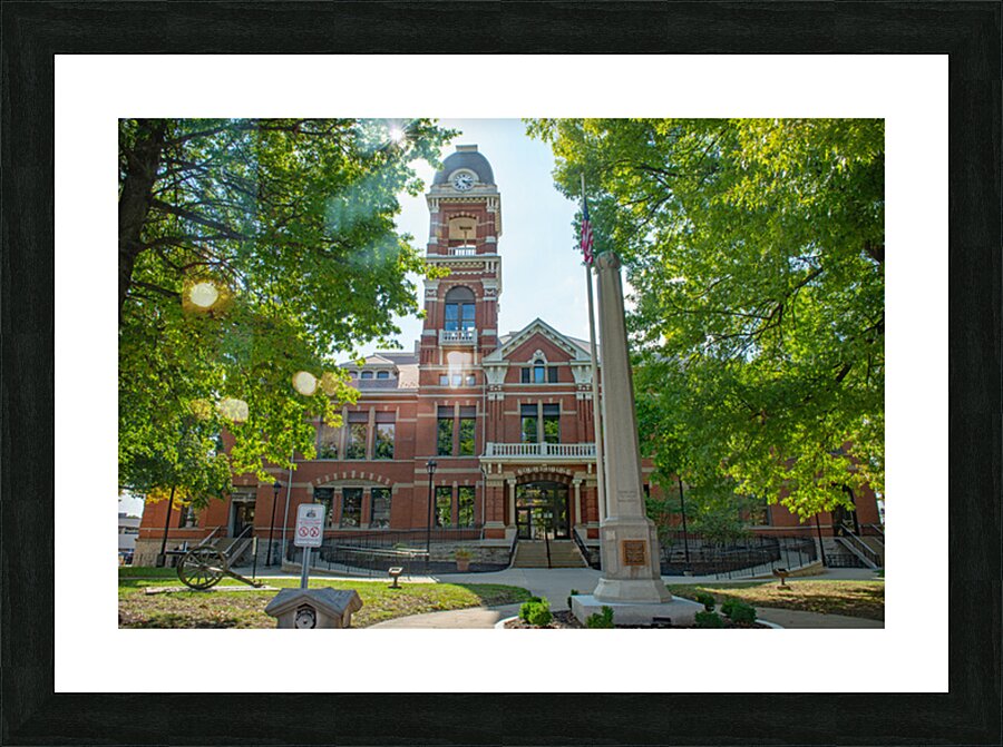 Campbell County Courthouse Picture Frame print