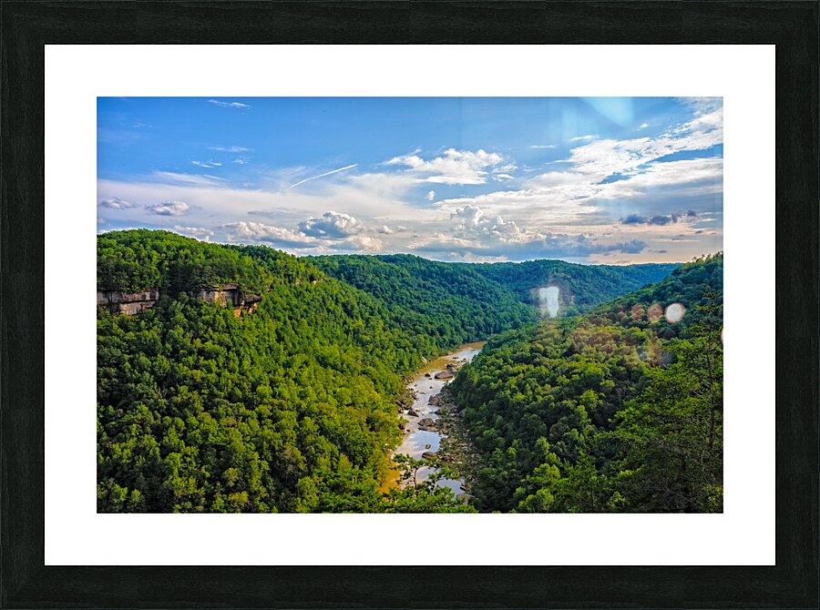 Cumberland Gorge Picture Frame print