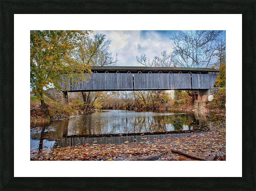 Switzer Covered Bridge Picture Frame print