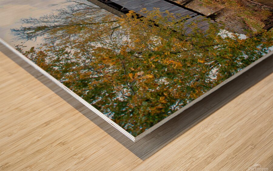 Switzer Covered Bridge Wood print