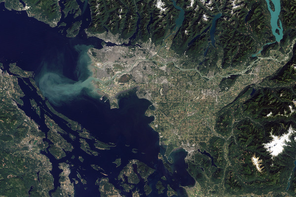 Lower Mainland from Space Digital Download
