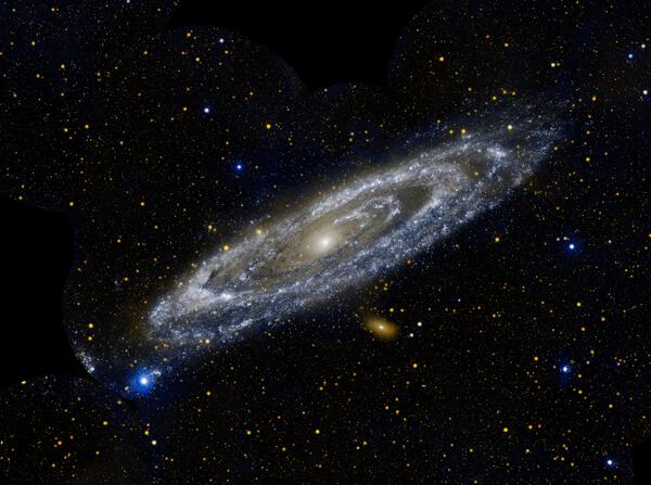 Spiral Galaxy Andromeda Digital Download