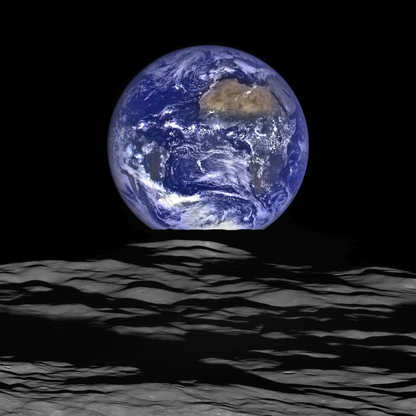 Earth as Seen from the Moon Digital Download