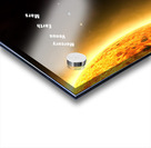 Planets of the Solar System Acrylic print