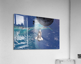 Space Shuttle Atlantis Acrylic Print