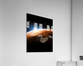 Mars and Earth Acrylic Print