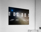 Disintegrating Asteroid Acrylic Print