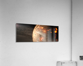 Impacts Acrylic Print