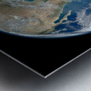 Earth from Space Metal print