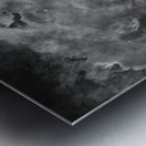  Carina Nebula in B&W Metal print