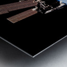 ISS and Docked Shuttle Metal print