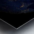 Earth at Night Metal print