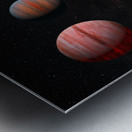 Hot Jupiter Exoplanets Metal print