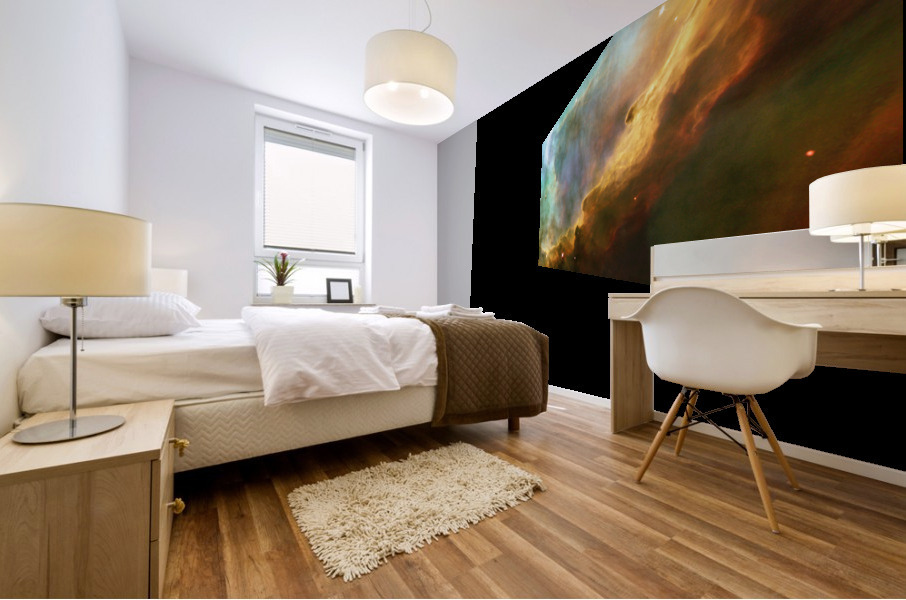 Omega Nebula Mural print