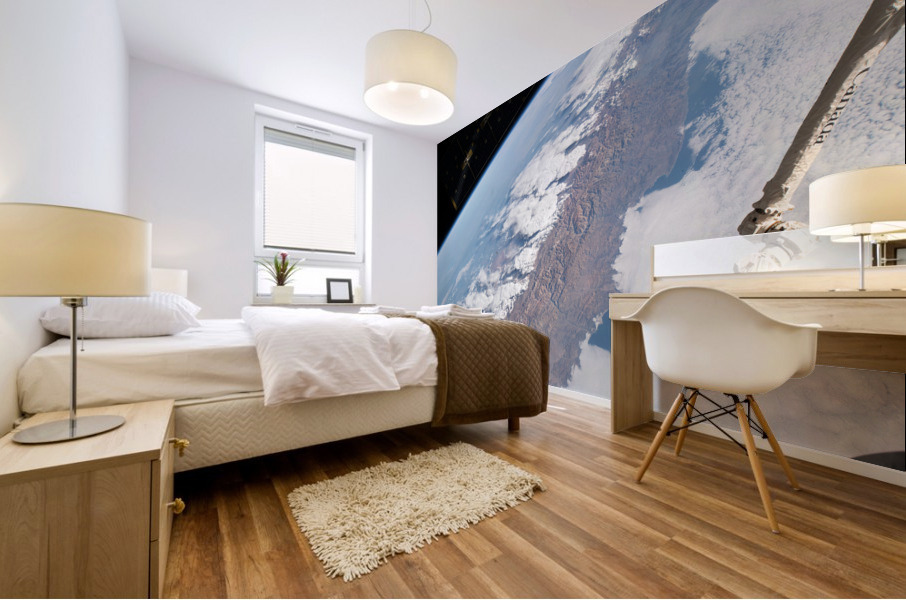 Andes Mountain range-Canadarm Mural print