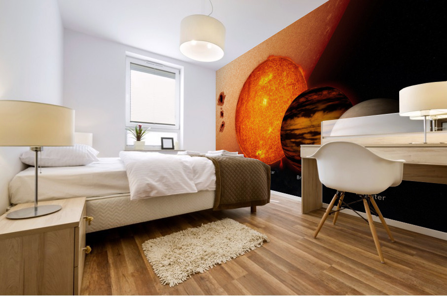 New Brown Dwarf Mural print