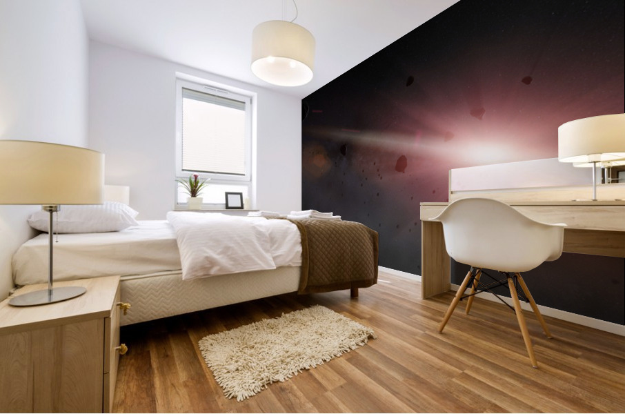 Heavy Bombardment Mural print