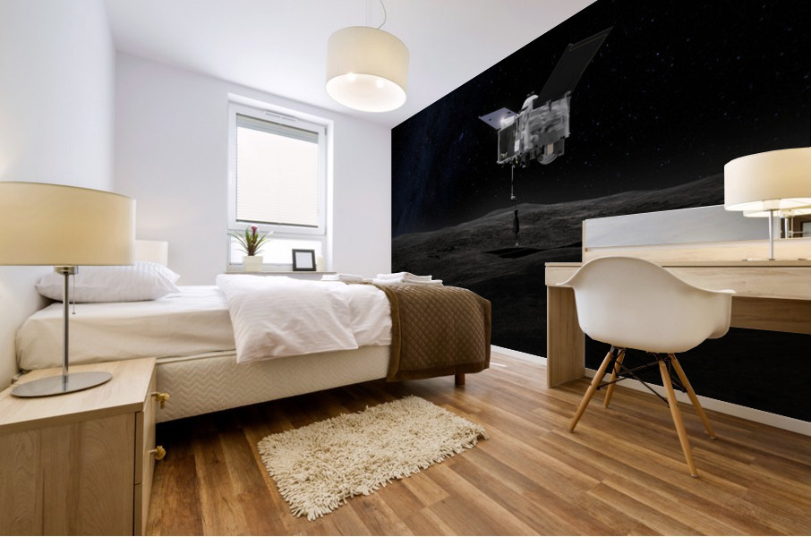 Bennu Mapping Asteroids Mural print