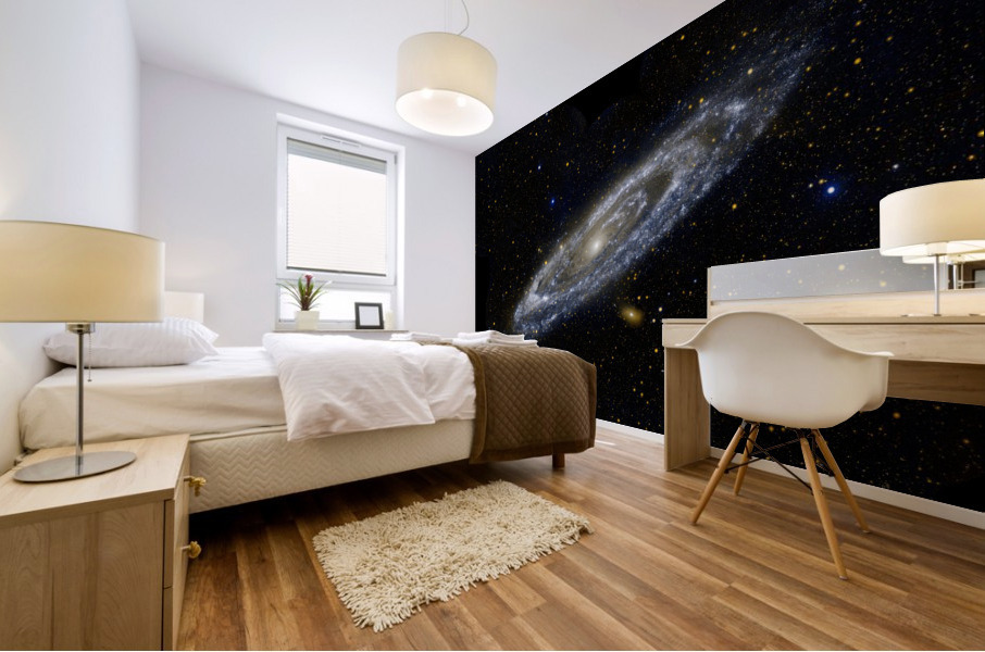 Spiral Galaxy Andromeda Mural print