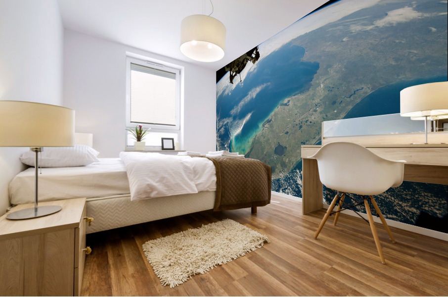 Florida from the ISS Mural print