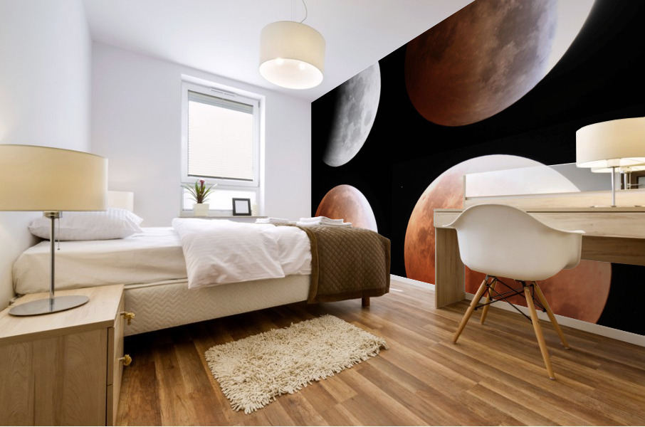 Lunar Eclipse Mural print