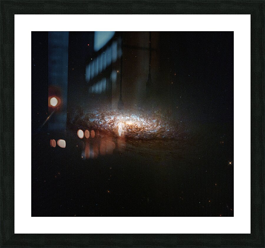 NGC 1546 Picture Frame print