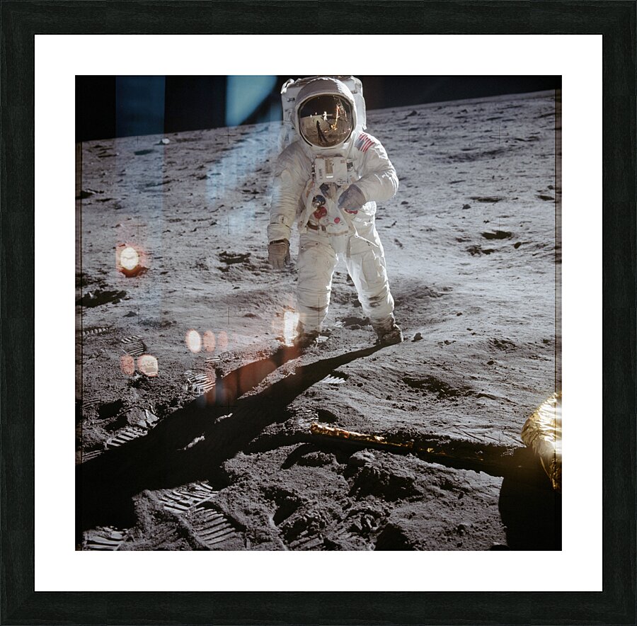 Man on the Moon Picture Frame print