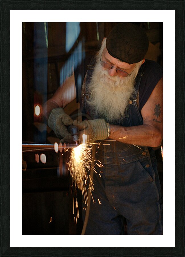 Sparks of the Trade Picture Frame print