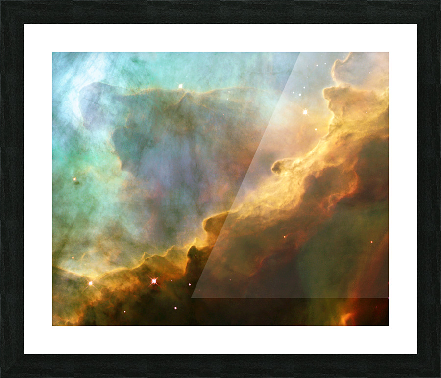 Omega Nebula Picture Frame print