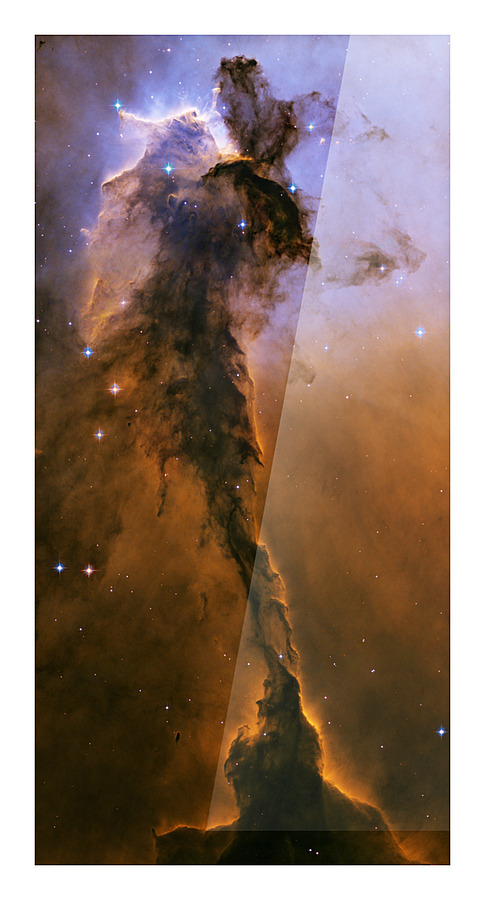 The Eagle Nebula Picture Frame print