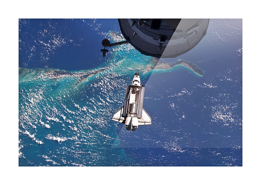 Space Shuttle Atlantis Picture Frame print