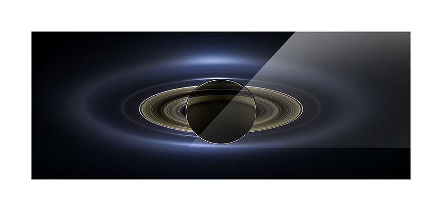 Saturn Picture Frame print