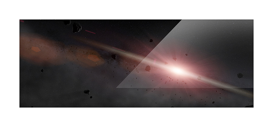 Heavy Bombardment Picture Frame print