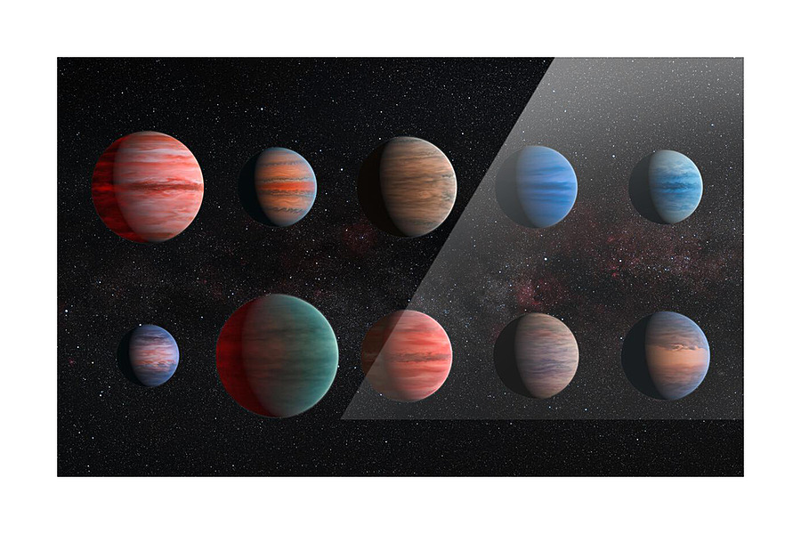 Hot Jupiter Exoplanets Picture Frame print