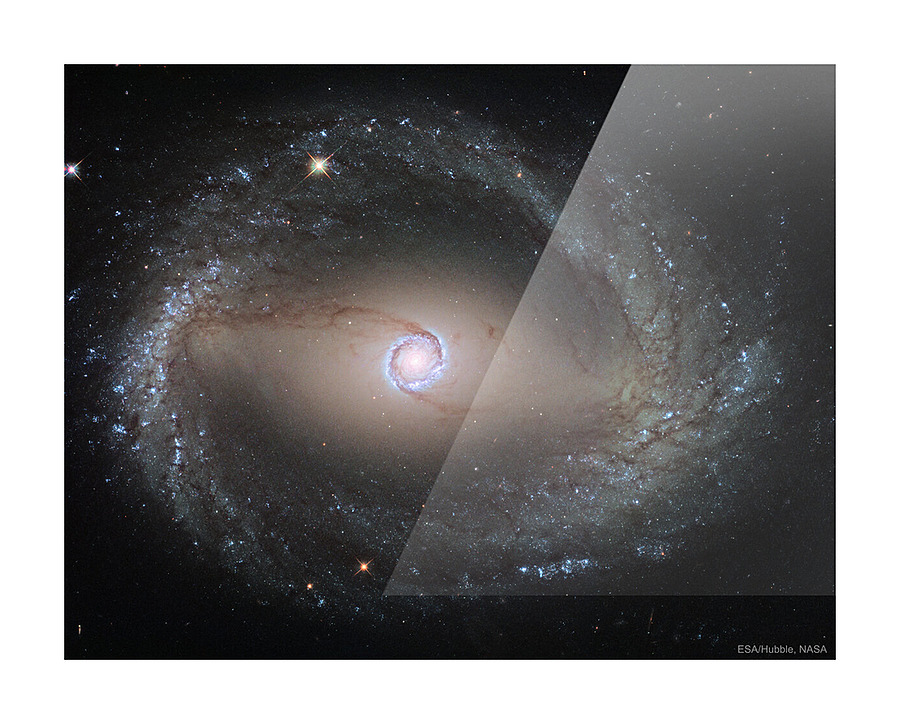 Spiral Galaxy 2 Picture Frame print