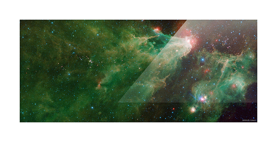 Cave Nebula Picture Frame print
