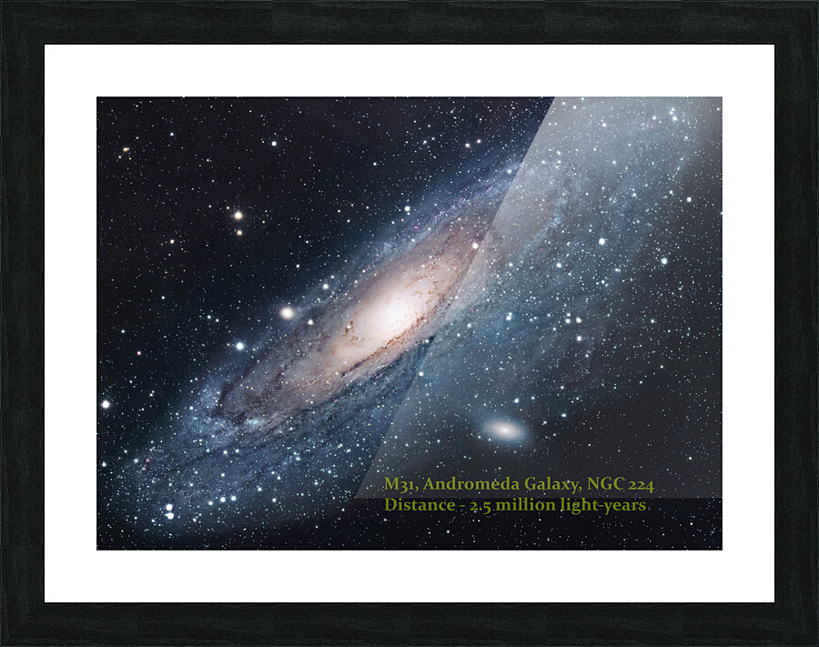 M31 Andromeda Galaxy NGC 224 Picture Frame print