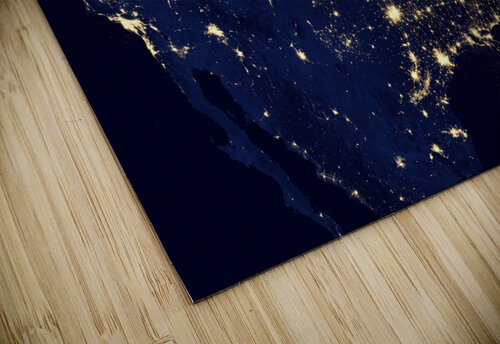 North America at Night Space Photos puzzle