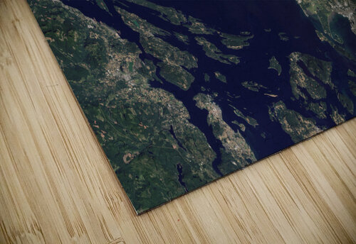 Lower Mainland from Space Space Photos puzzle